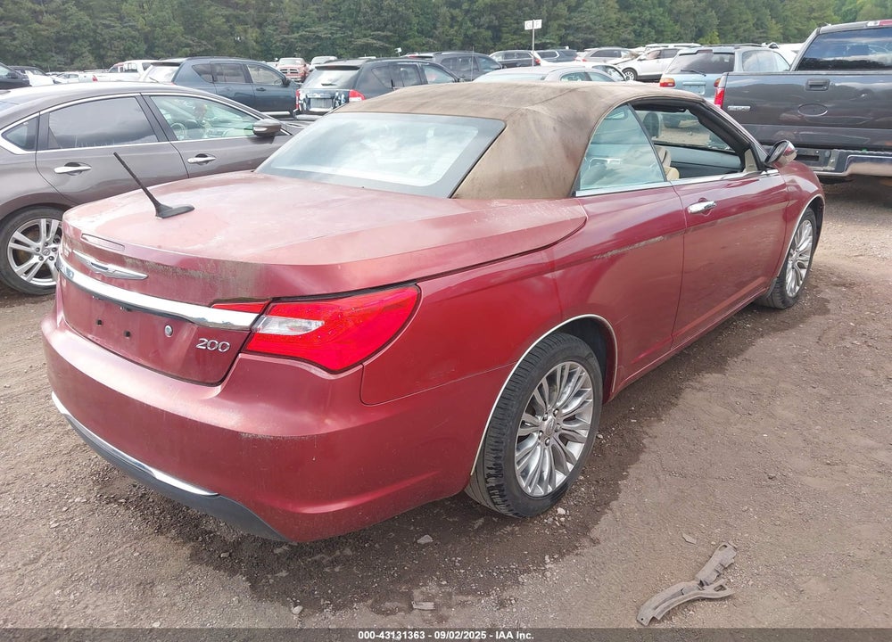 2012 CHRYSLER 200 VIN: 1C3BCBFG4CN279710