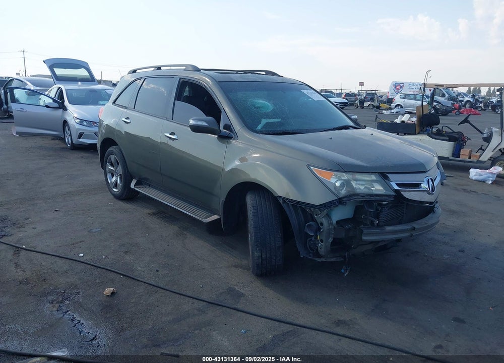 2007 ACURA MDX SPORT PACKAGE VIN: 2HNYD28807H548934