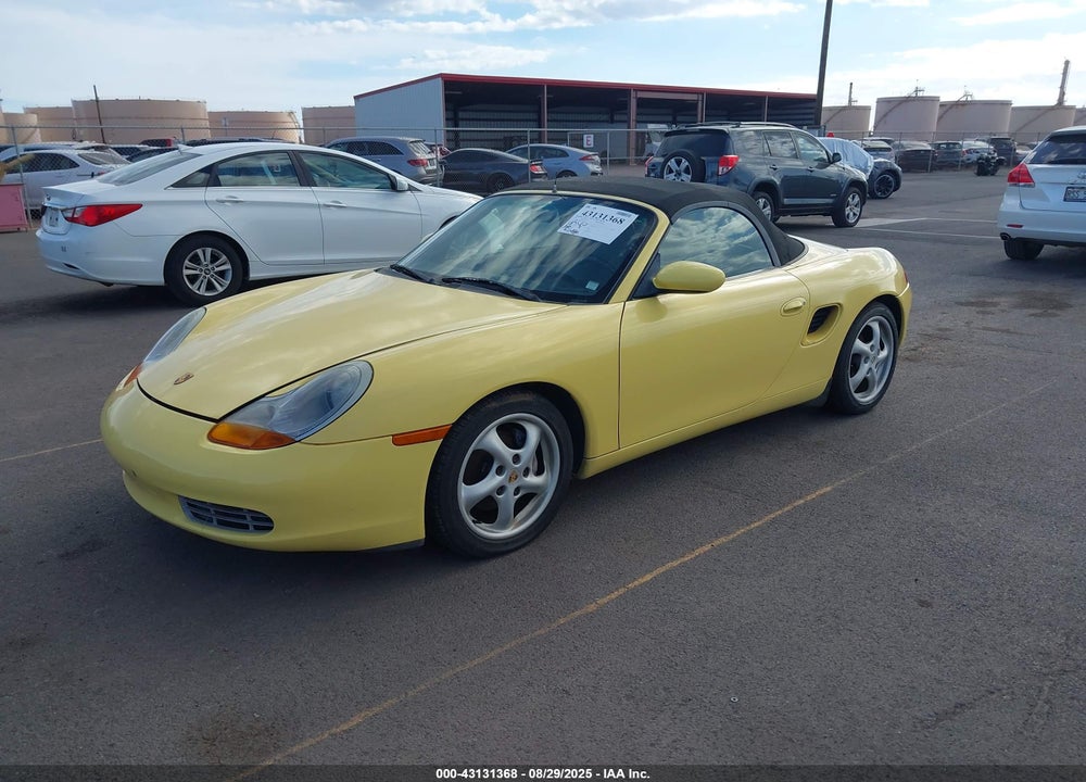 1997 PORSCHE BOXSTER VIN: WP0CA2983VS622201