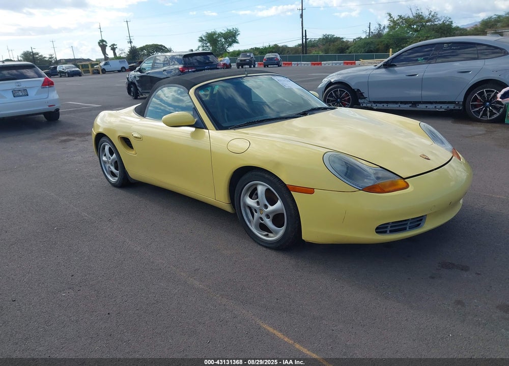 1997 PORSCHE BOXSTER VIN: WP0CA2983VS622201