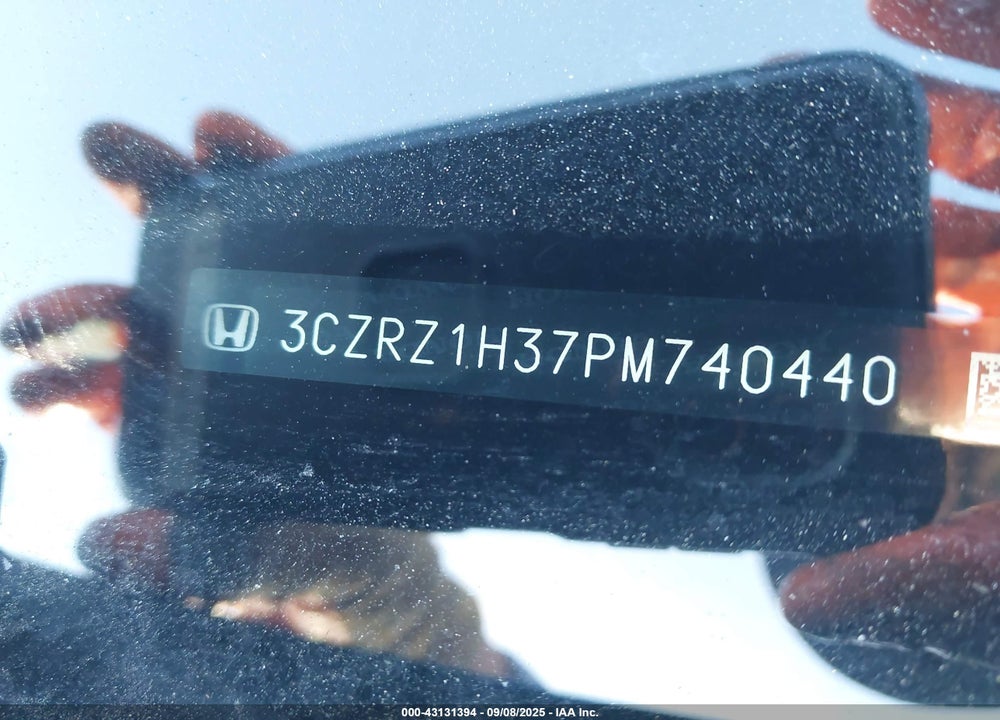 2023 HONDA HR-V 2WD LX VIN: 3CZRZ1H37PM740440