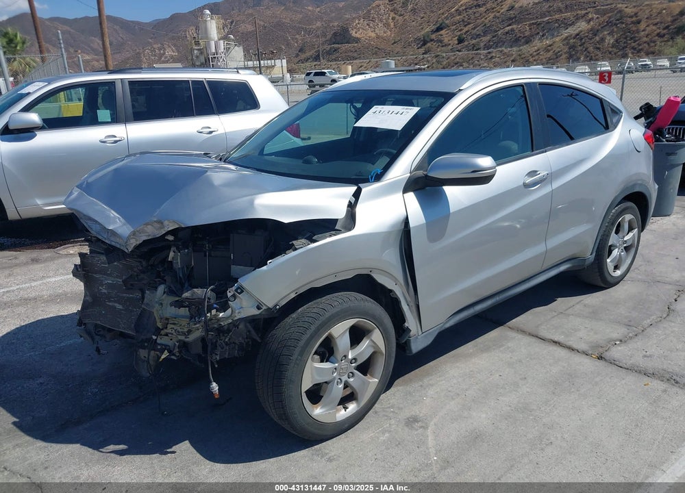 2016 HONDA HR-V VIN: 3CZRU5H7XGM717078