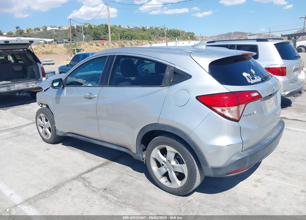 2016 HONDA HR-V VIN: 3CZRU5H7XGM717078