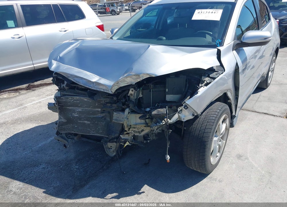 2016 HONDA HR-V VIN: 3CZRU5H7XGM717078