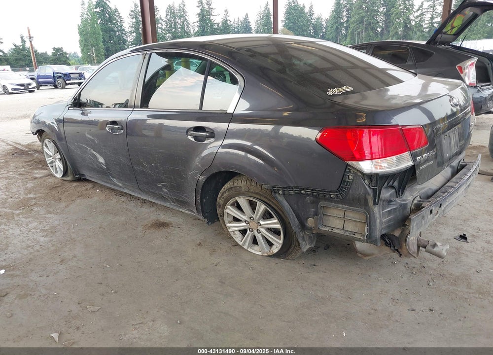 2010 SUBARU LEGACY VIN: 4S3BMBC6XA3244828