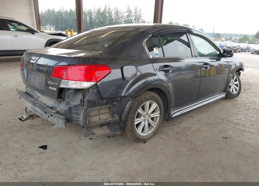 2010 SUBARU LEGACY VIN: 4S3BMBC6XA3244828