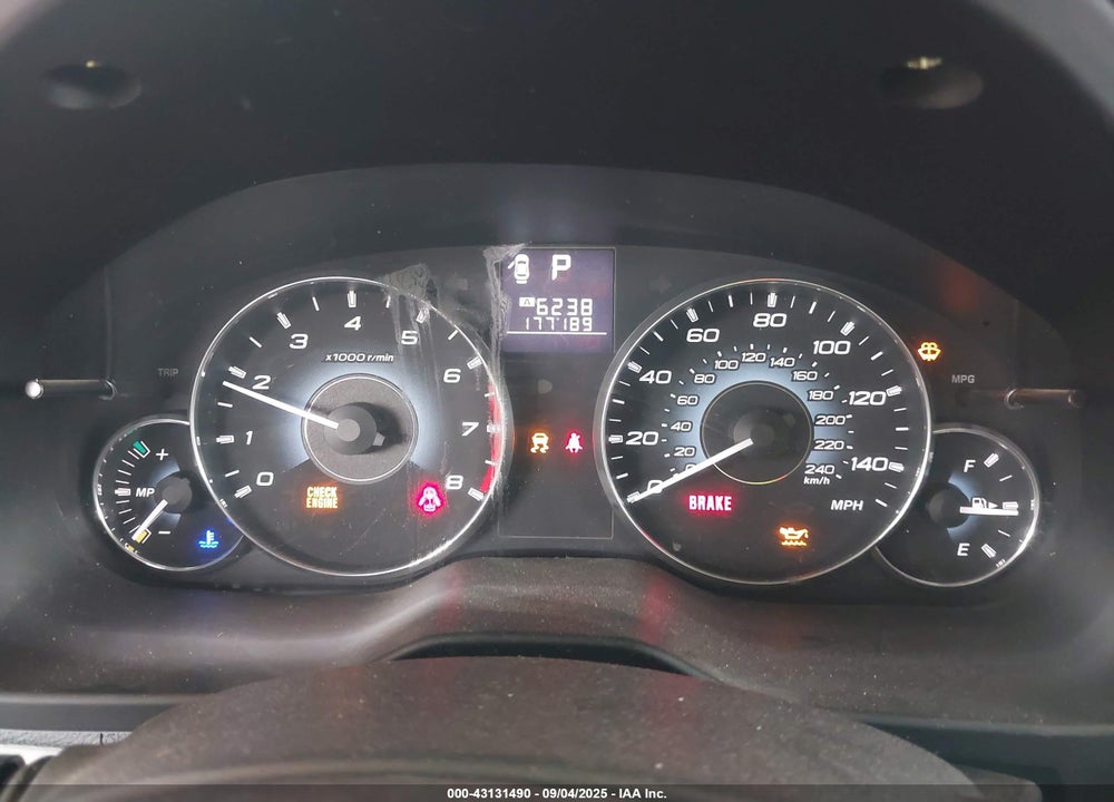 2010 SUBARU LEGACY VIN: 4S3BMBC6XA3244828