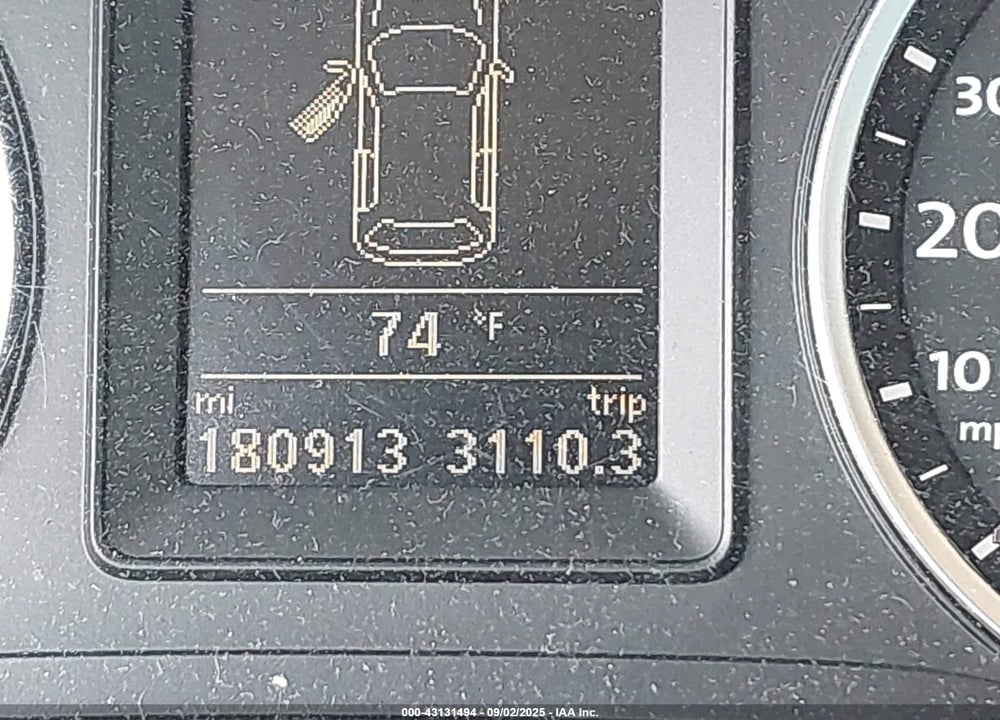 2013 VOLKSWAGEN TIGUAN VIN: WVGBV3AX8DW622321