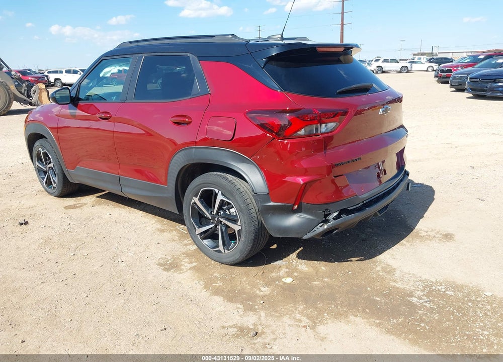 2022 CHEVROLET TRAILBLAZER FWD RS VIN: KL79MTSL6NB137134