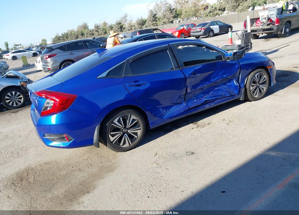 2018 HONDA CIVIC EX-T VIN: JHMFC1F33JX021635