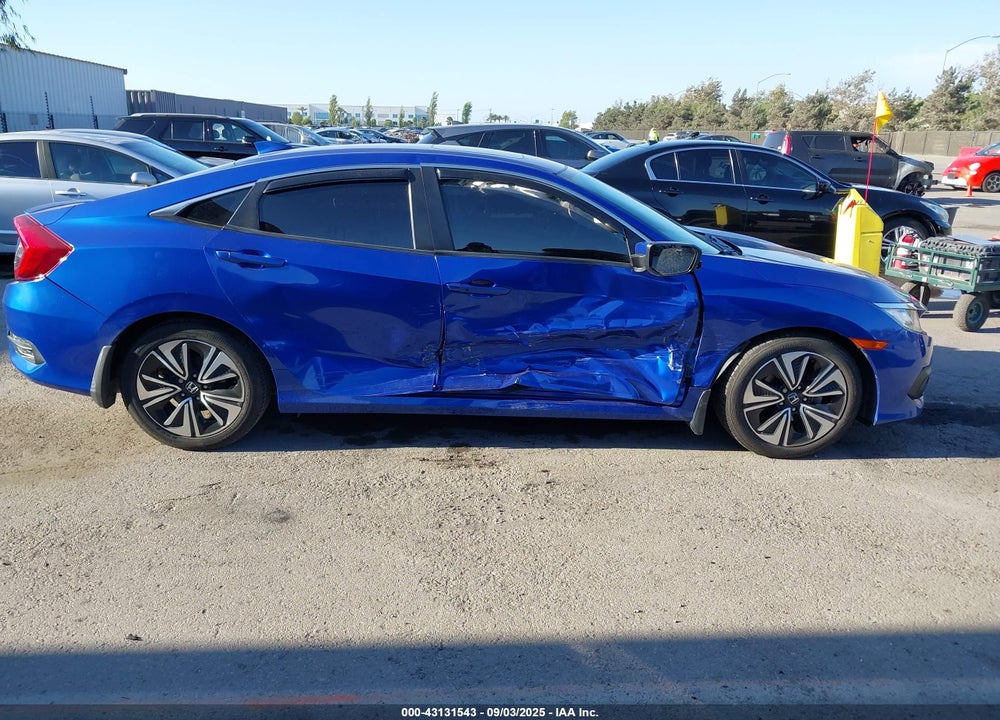 2018 HONDA CIVIC EX-T VIN: JHMFC1F33JX021635
