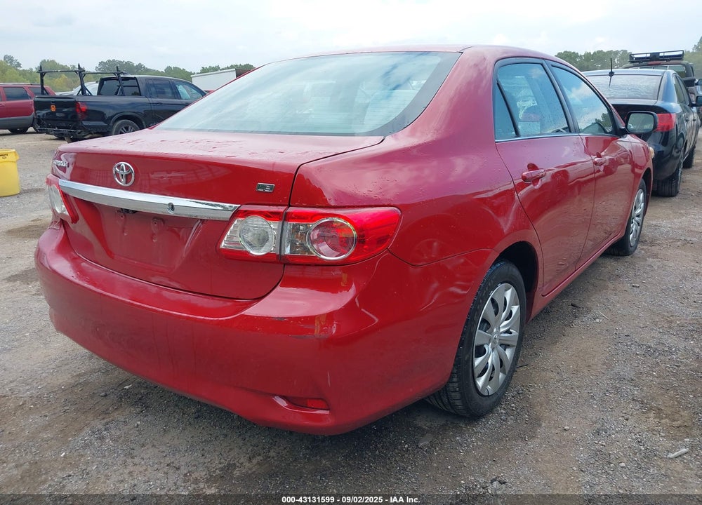 2013 TOYOTA COROLLA VIN: 5YFBU4EE3DP146588
