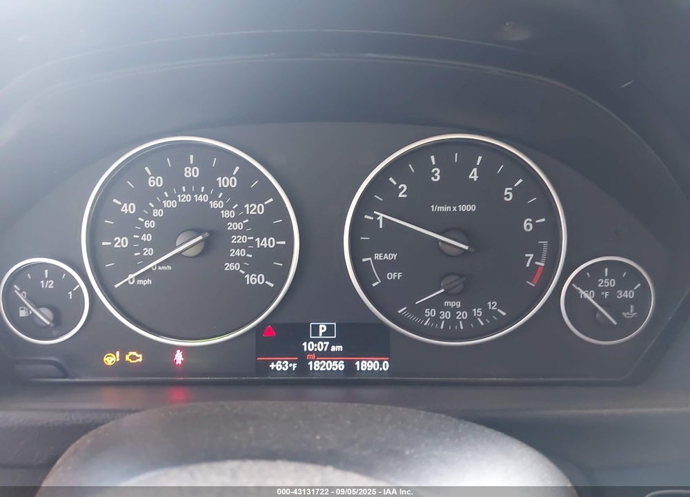 2015 BMW 3 SERIES VIN: WBA3C3C51FP664737