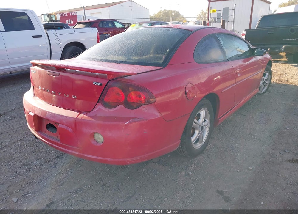 2004 DODGE STRATUS SXT VIN: 4B3AG42G94E131986
