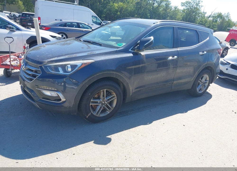 2018 HYUNDAI SANTA FE VIN: 5NMZUDLB1JH062072
