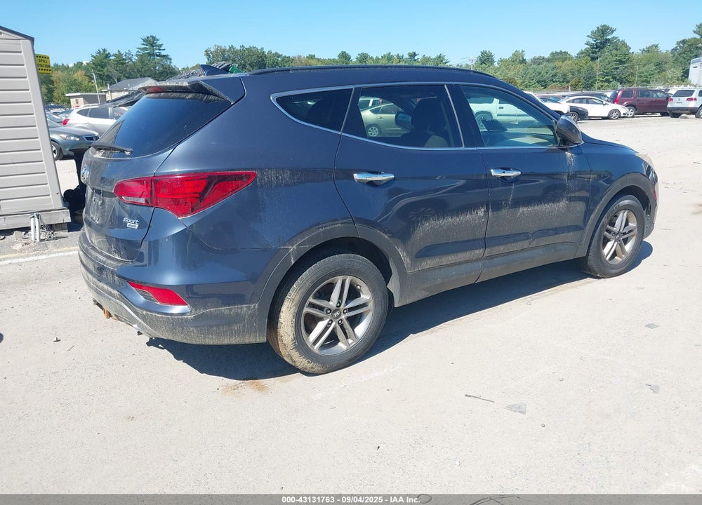 2018 HYUNDAI SANTA FE VIN: 5NMZUDLB1JH062072