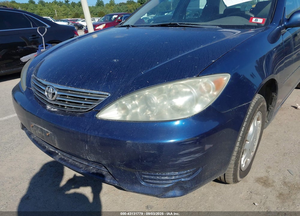 2005 TOYOTA CAMRY LE VIN: 4T1BE32K05U020996