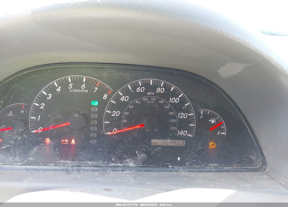 2005 TOYOTA CAMRY LE VIN: 4T1BE32K05U020996