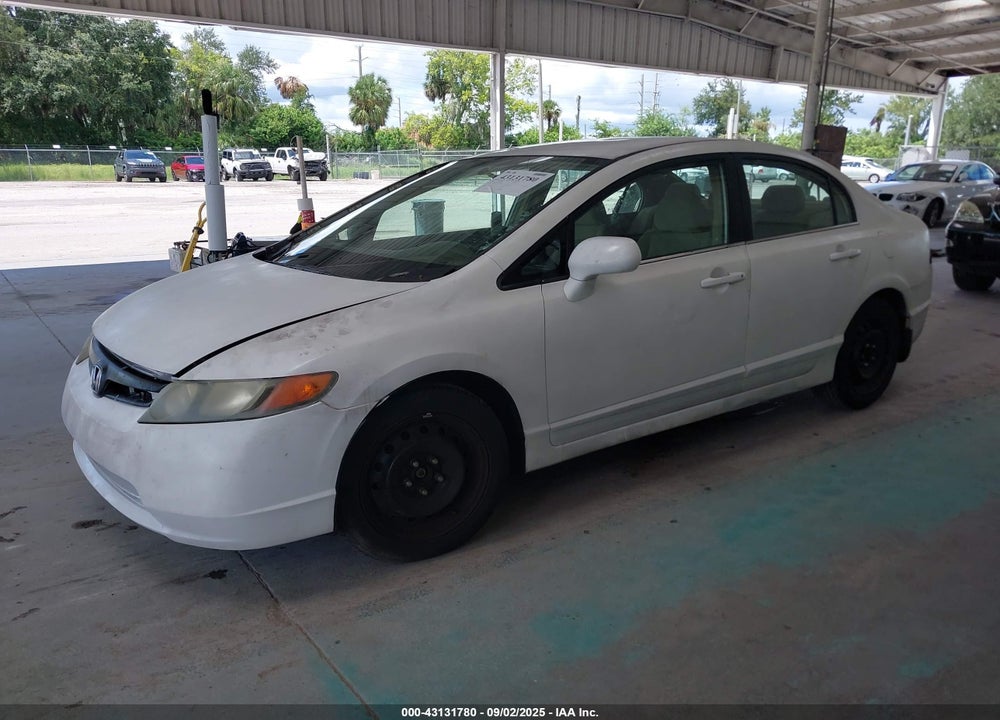2006 HONDA CIVIC LX VIN: 1HGFA165X6L055192