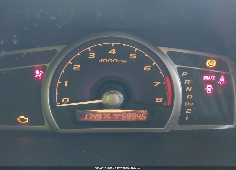 2006 HONDA CIVIC LX VIN: 1HGFA165X6L055192