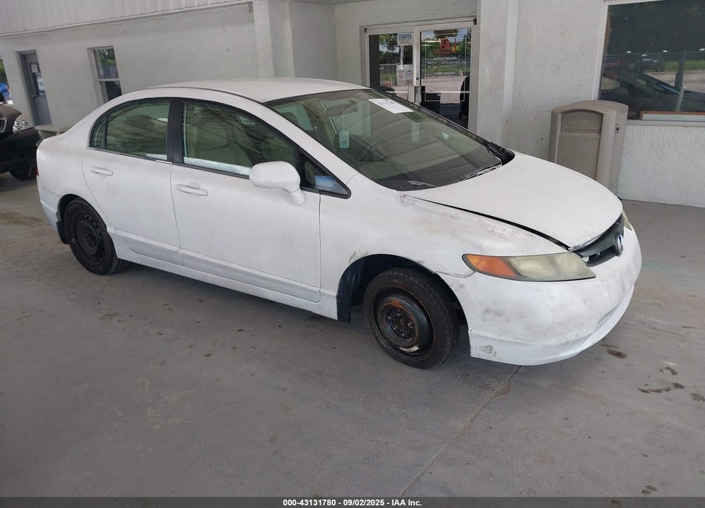 2006 HONDA CIVIC LX VIN: 1HGFA165X6L055192