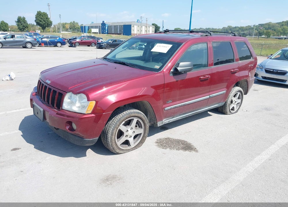 2007 JEEP GRAND CHEROKEE VIN: 1J8GR48K47C645592