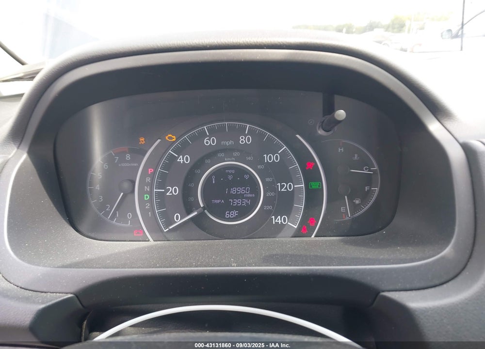 2012 HONDA CR-V EX-L VIN: 2HKRM3H77CH511257