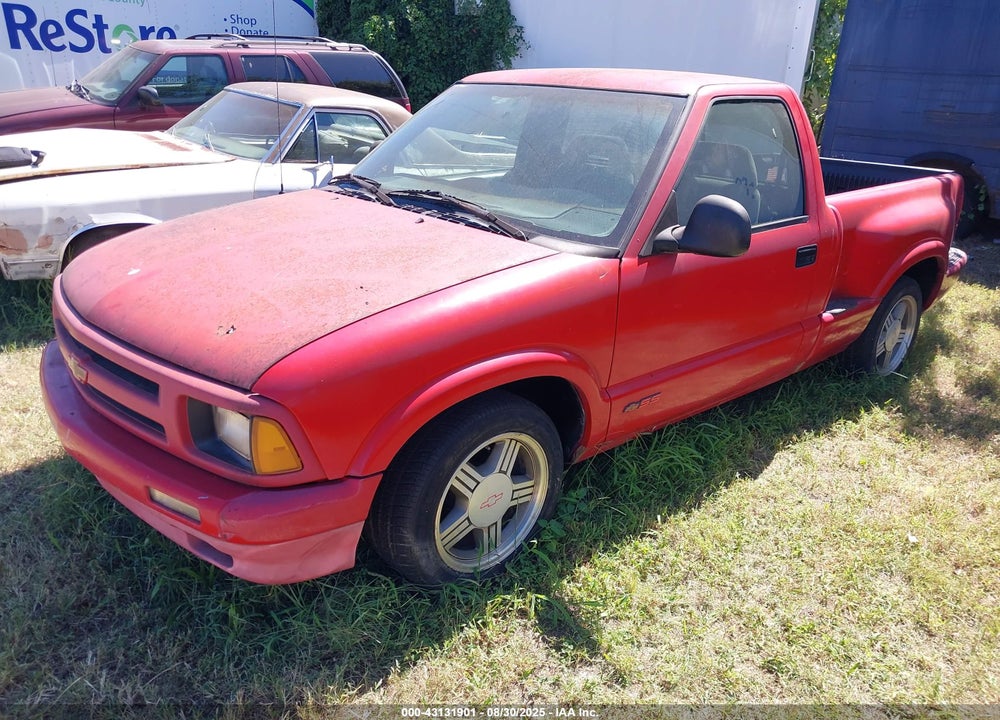 1997 CHEVROLET S-10 FLEETSIDE VIN: 1GCCS14W3V8206031