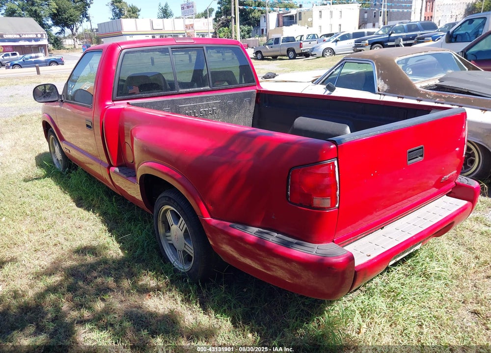 1997 CHEVROLET S-10 FLEETSIDE VIN: 1GCCS14W3V8206031