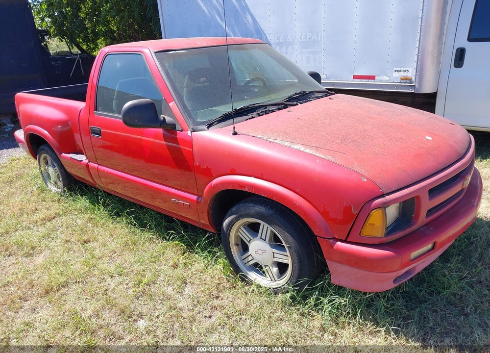 1997 CHEVROLET S-10 FLEETSIDE VIN: 1GCCS14W3V8206031