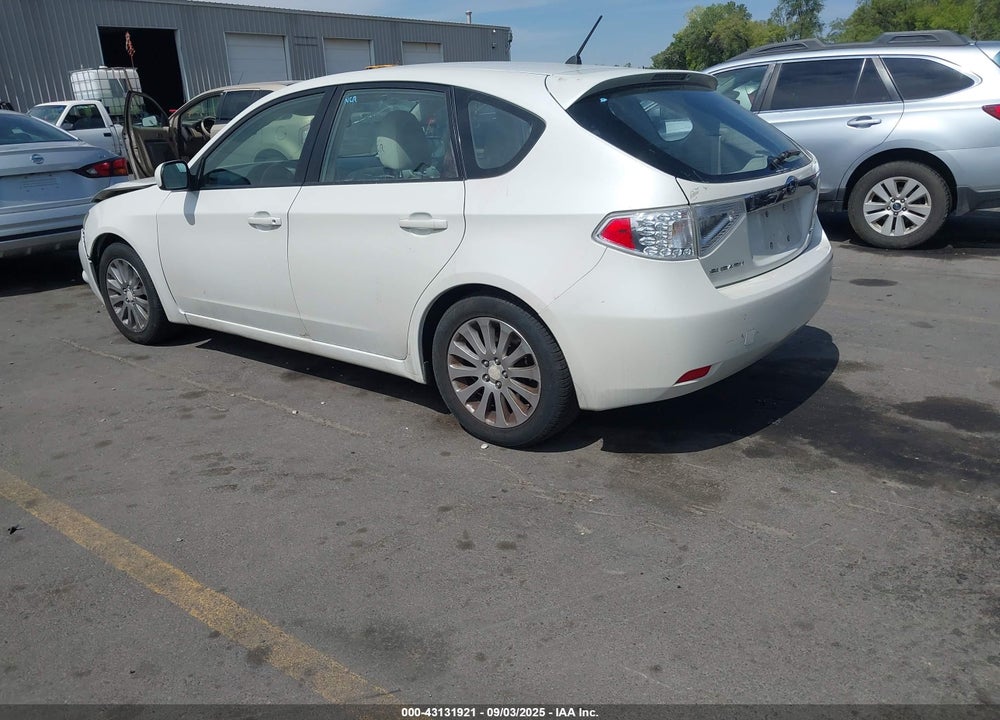 2009 SUBARU IMPREZA VIN: JF1GH60659H805592