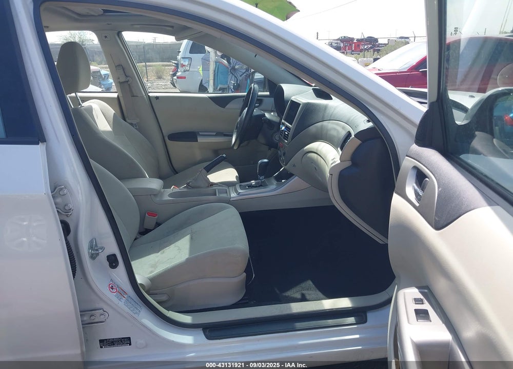 2009 SUBARU IMPREZA VIN: JF1GH60659H805592