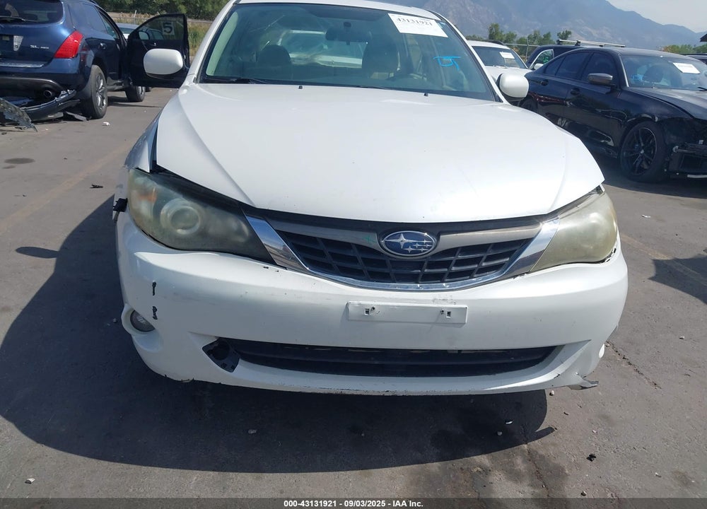 2009 SUBARU IMPREZA VIN: JF1GH60659H805592