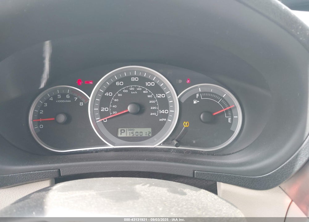 2009 SUBARU IMPREZA VIN: JF1GH60659H805592