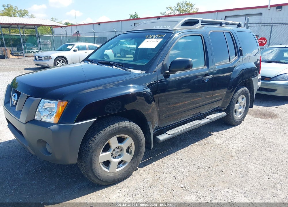 2008 NISSAN XTERRA S VIN: 5N1AN08W08C506495