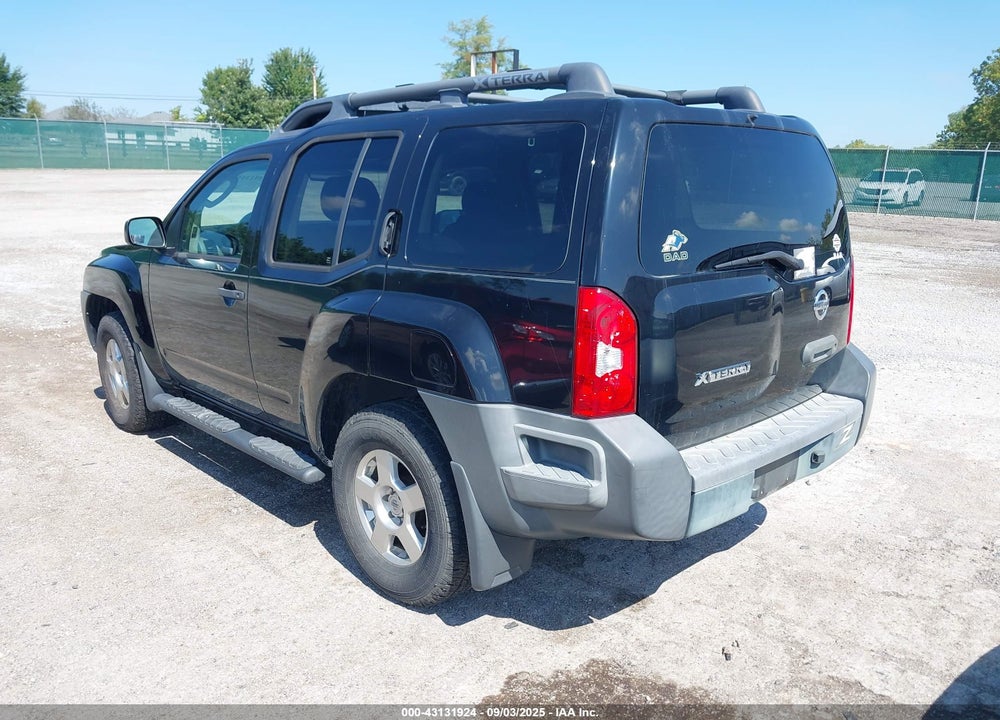 2008 NISSAN XTERRA S VIN: 5N1AN08W08C506495