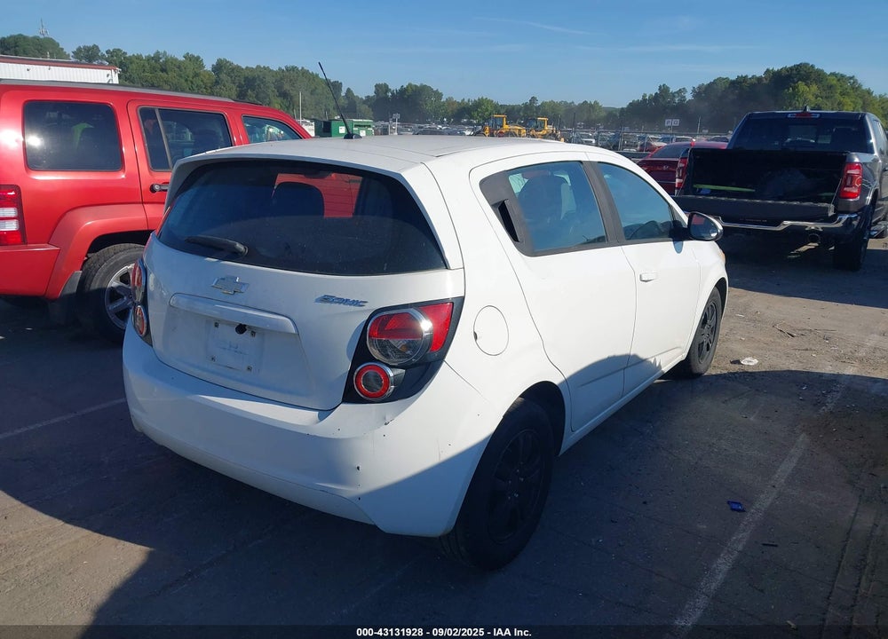 2012 CHEVROLET SONIC 2LS VIN: 1G1JA6SH7C4218465