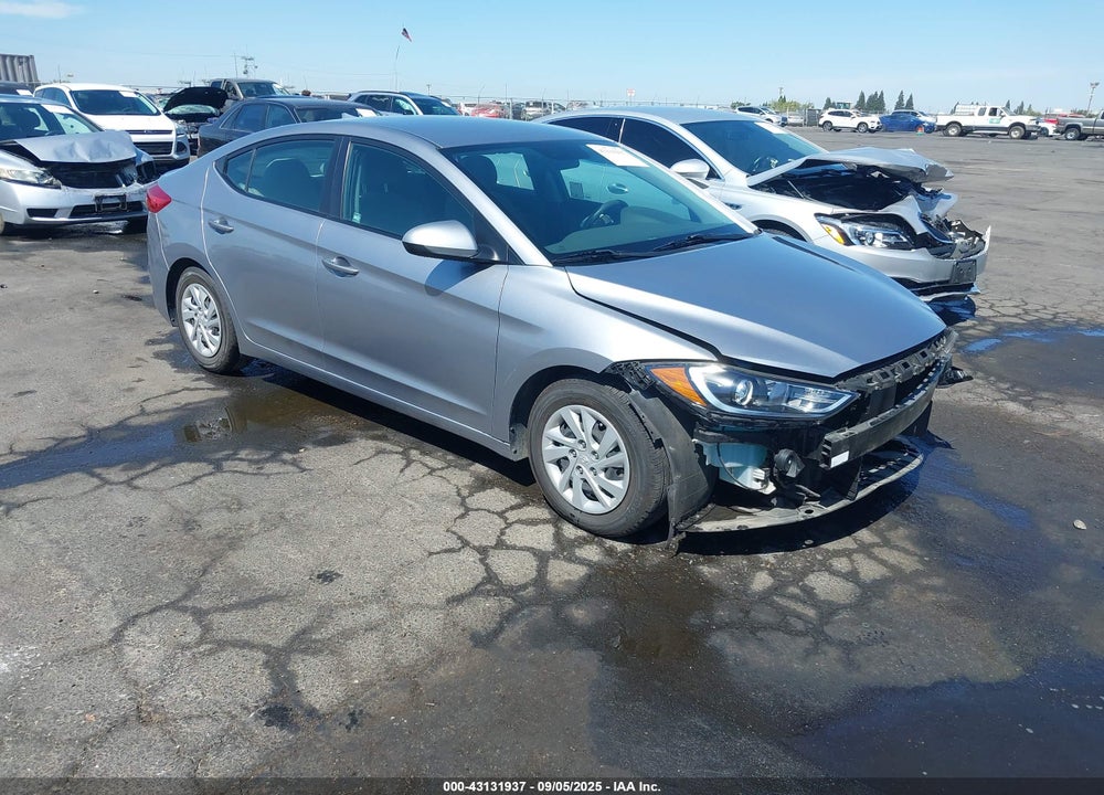 2017 HYUNDAI ELANTRA SE VIN: 5NPD74LF6HH095487