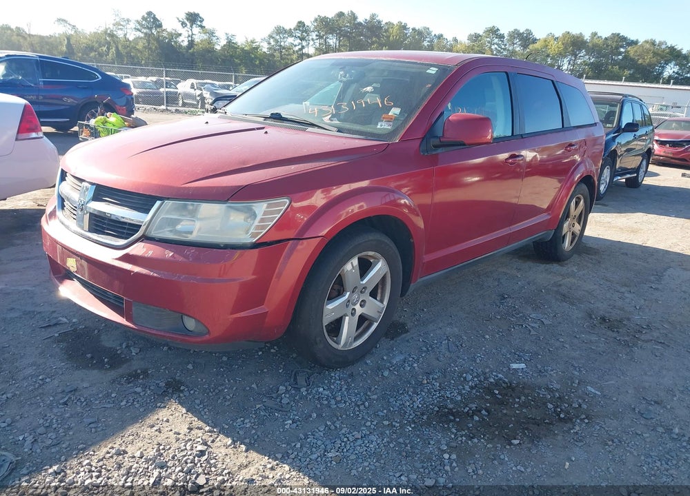 2009 DODGE JOURNEY SXT VIN: 3D4GG57V69T507139