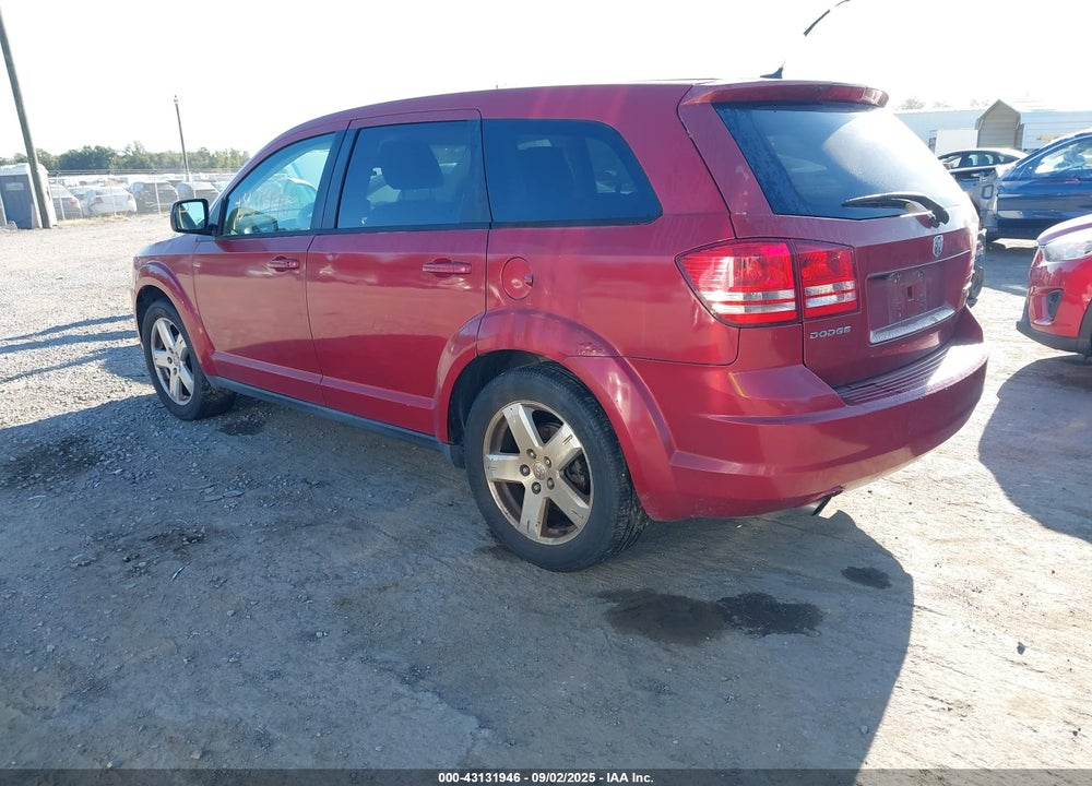 2009 DODGE JOURNEY SXT VIN: 3D4GG57V69T507139