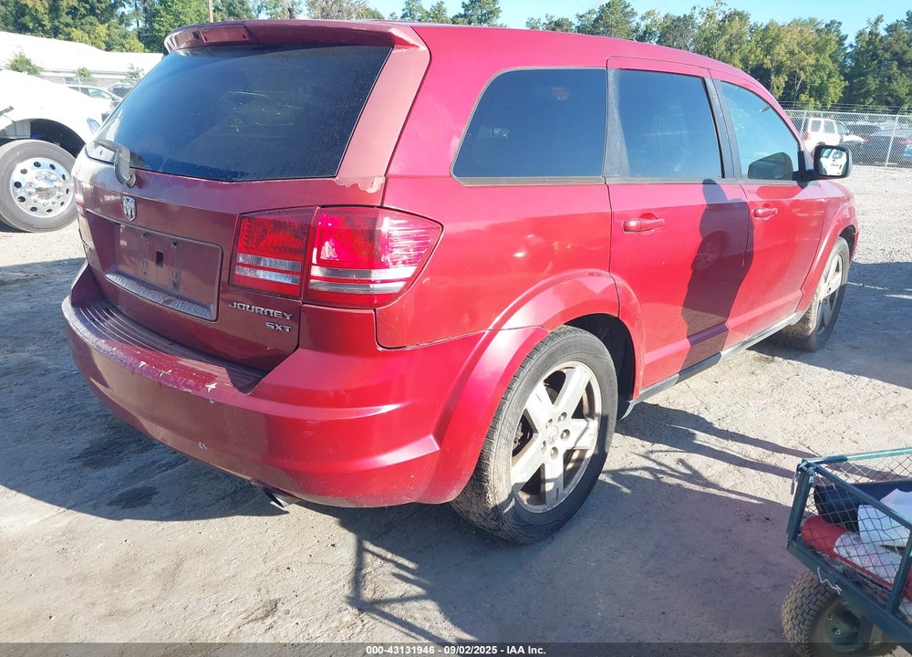 2009 DODGE JOURNEY SXT VIN: 3D4GG57V69T507139
