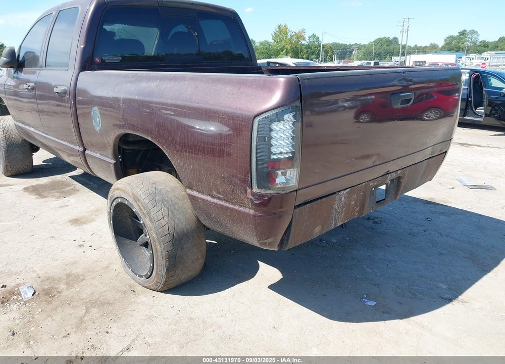 2005 DODGE RAM 2500 SLT/LARAMIE VIN: 3D7KS28C55G865861