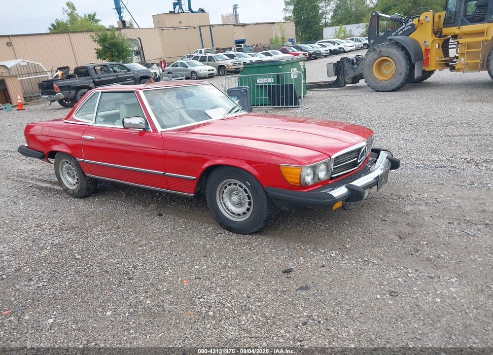 1982 MERCEDES-BENZ 380 SL VIN: WDBBA45A5CB016233