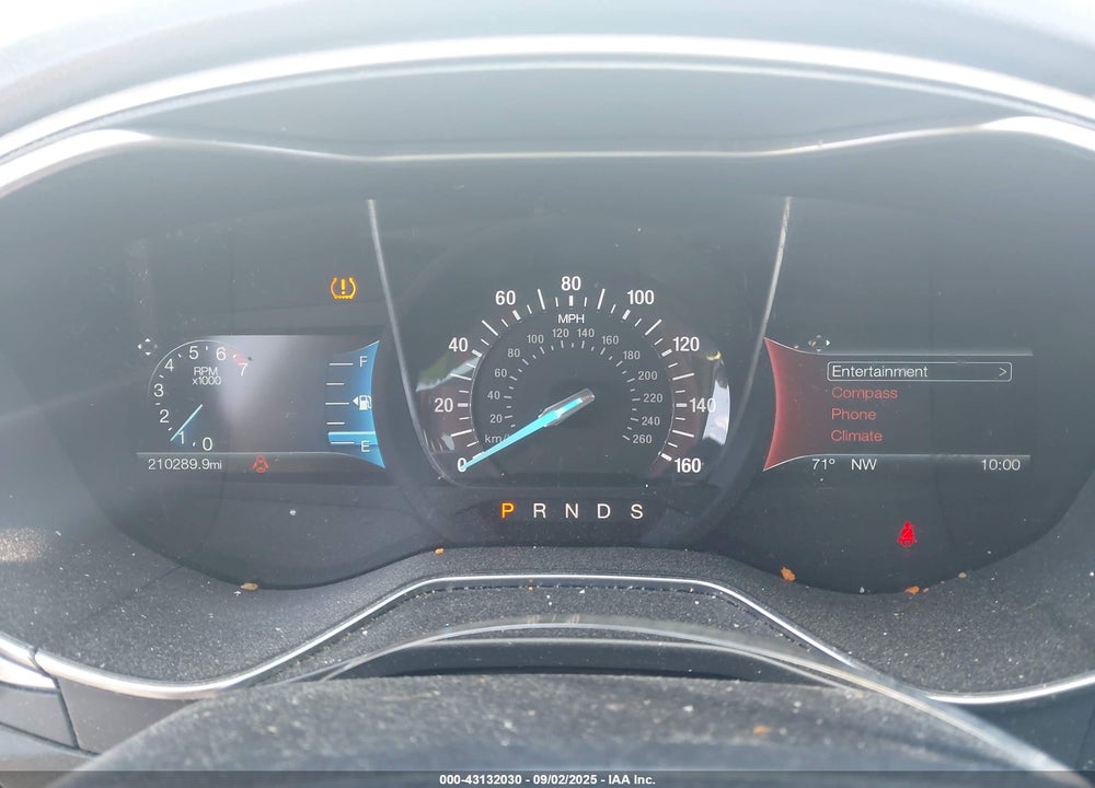 2016 FORD FUSION VIN: 3FA6P0H71GR135978