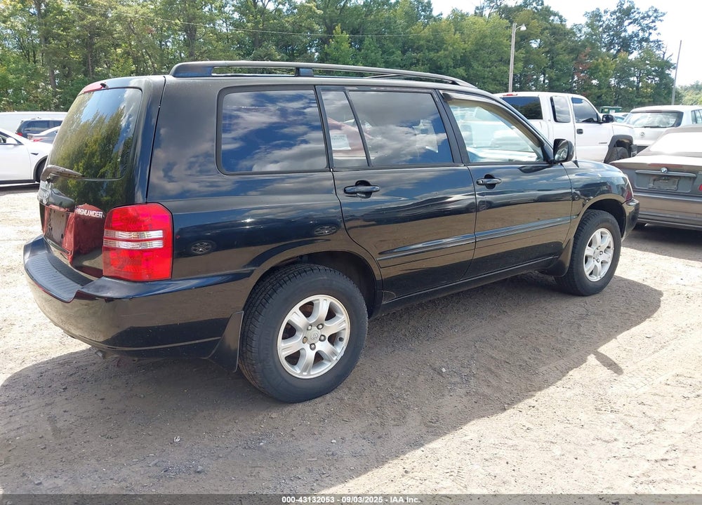 2003 TOYOTA HIGHLANDER V6 VIN: JTEHF21A130121141