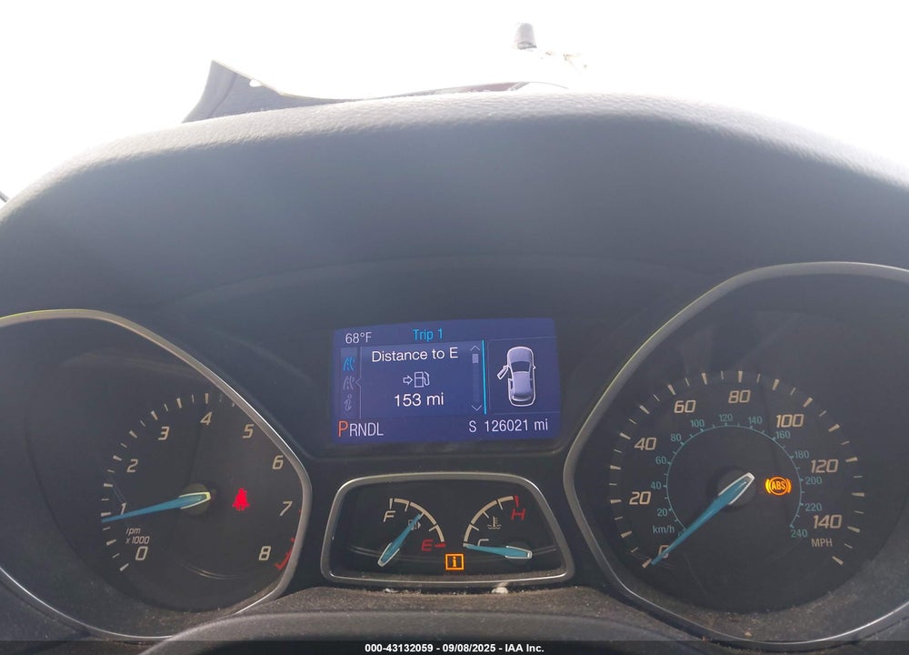 2013 FORD FOCUS VIN: 1FADP3F25DL219909