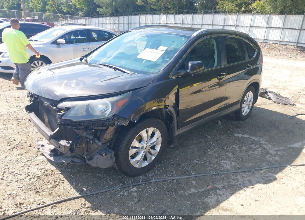 2013 HONDA CR-V EX-L VIN: 5J6RM3H77DL008397