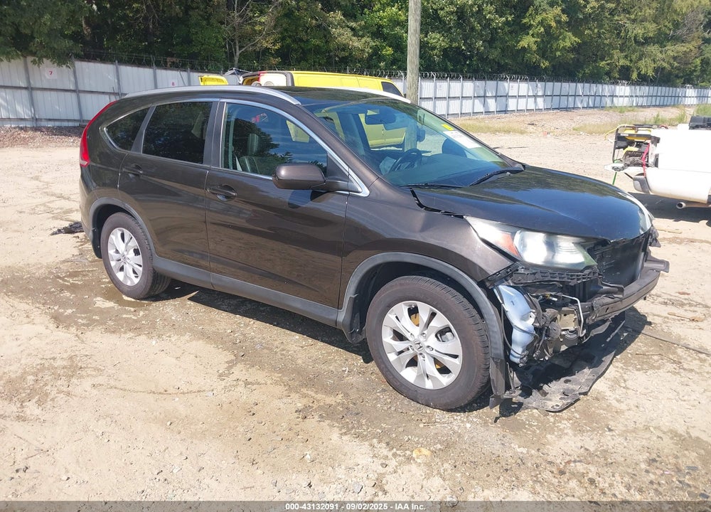 2013 HONDA CR-V EX-L VIN: 5J6RM3H77DL008397