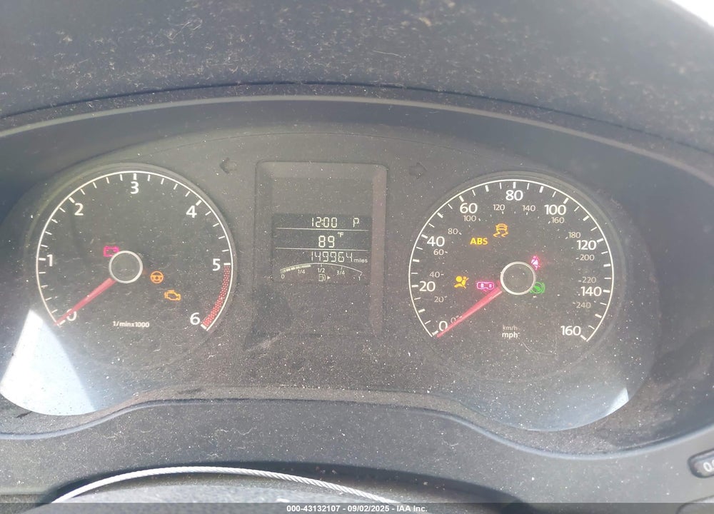 2011 VOLKSWAGEN JETTA VIN: 3VWLL7AJ5BM033710