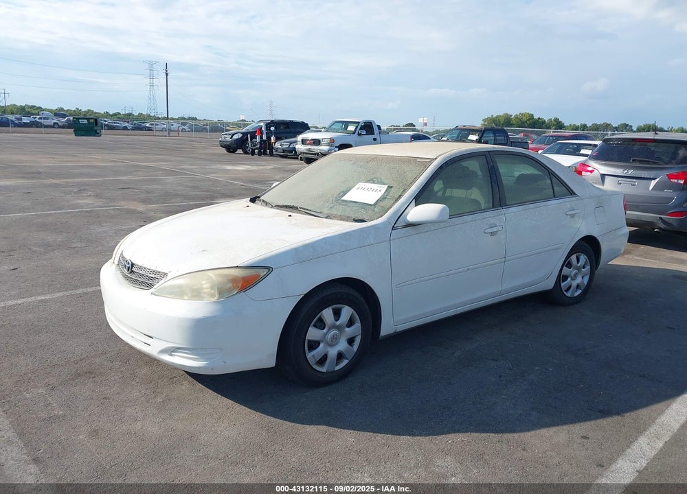 2004 TOYOTA CAMRY LE VIN: 4T1BE32K14U324837